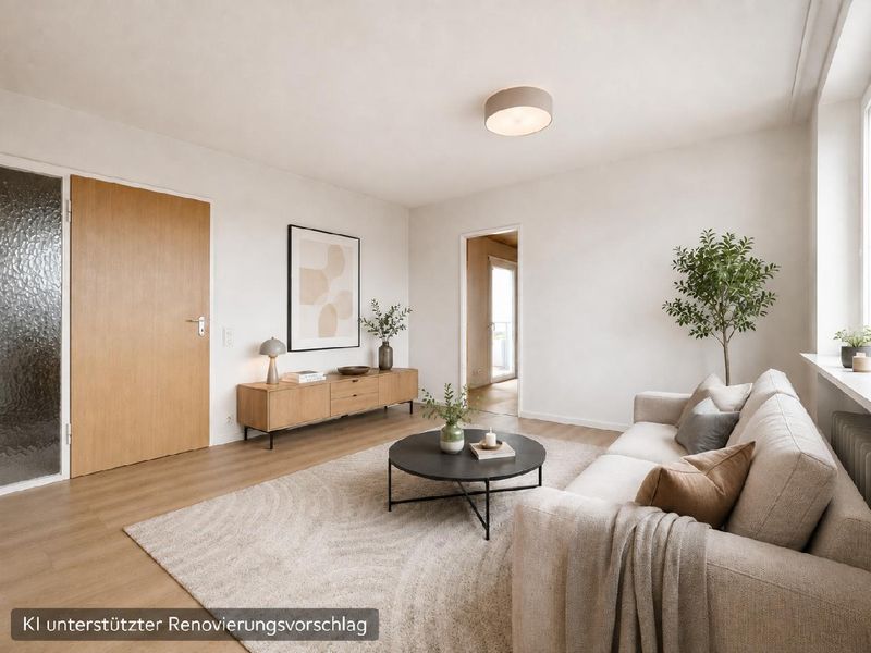Renovieren, gestalten, einziehen - 3-Zimmerwohnung mit Aufzug und Panoramablick